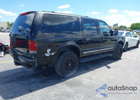 2003 Ford Excursion Limited from USA, damaged, VIN 1FMNU43S13ED20400